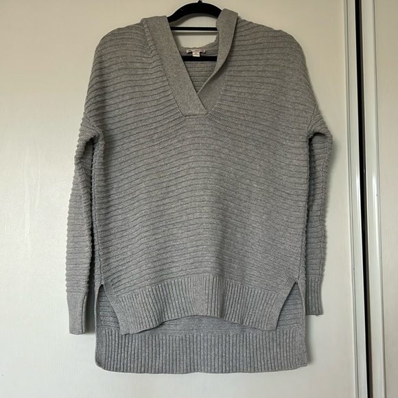 GAP Knit Oversized Sweater Hoodie XS - Picture 1 of 4
